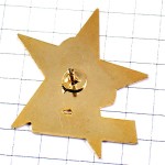 ピンバッジ・スキーヤー星ピレネー山脈スター