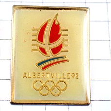 ピンバッジ・アルベールビル五輪オリンピック冬季1992年ビンテージ中古品 ALBERTVILLE SAVOIE FRANCE