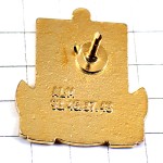 ピンバッジ・ノルマンディ地方ライオンの紋章ケルクヴィル