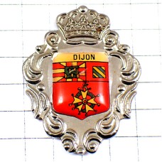 ピンバッジ・紋章ディジョンの赤ワイン酒ブルゴーニュ地方 DIJON BOURGOGNE FRANCE