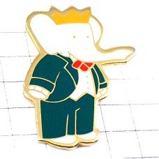 ピンバッジ・ぞうのババール象の王様 BABAR ELEPHANT