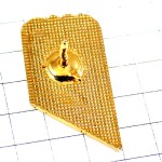 ピンバッジ・チョウチョウ赤い蝶々 CHANTEMUR BUTTERFLY FRANCE