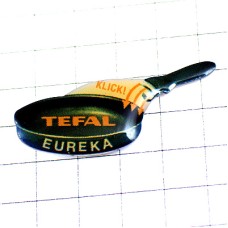 ピンバッジ・ティファールのフライパン鍋 EUREKA TEFAL FRANCE