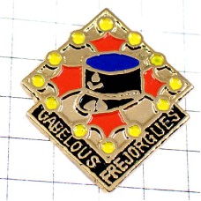 ピンバッジ・税関職員の帽子オック地方の赤い十字