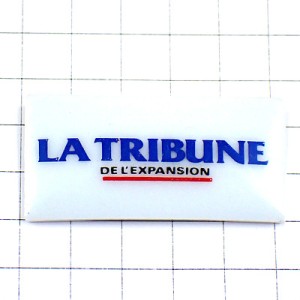ピンバッジ・トリビューン新聞社 LA-TRIBUNE FRANCE