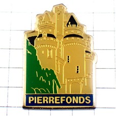 ピンバッジ・ピエールフォン城 PIERREFONDS OISE FRANCE