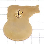 ピンバッジ・白い牛ウシ店スーパーマーケット