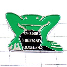 ピンバッジ・カエル緑の蛙