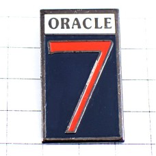 ピンバッジ・オラクル７数字 ORACLE USA