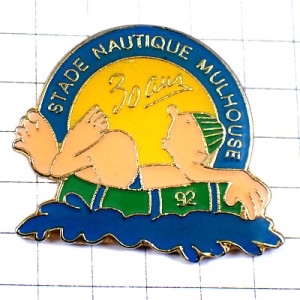 ピンバッジ・浮き輪スイミング水泳プール