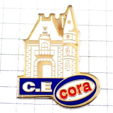 ピンバッジ・白いお城スーパーマーケット店コラ