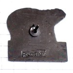 ピンバッジ・白熊シロクマ