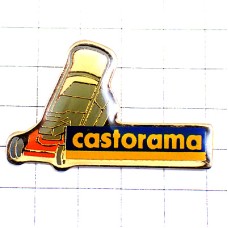 ピンバッジ・ガーデニング芝刈り機キャストラマ