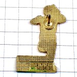 ピンバッジ・走る赤毛の男の子74番ランナー陸上選手