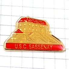 お買得ピンバッジ・ピンズ・赤い屋根のお城