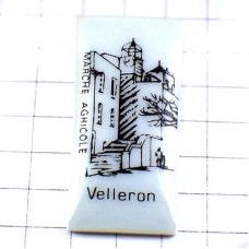 ピンバッジ・ヴェルロン南仏の古い町並み階段