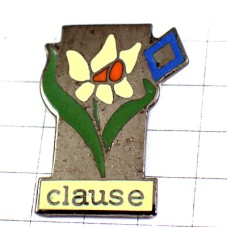 ピンバッジ・黄色い花