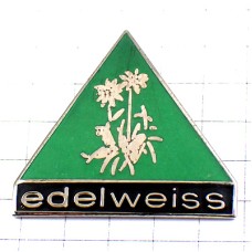 ピンバッジ・エーデルワイスの花