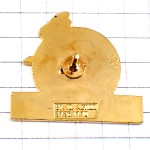 ピンバッジ・コウノトリと太陽