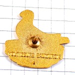 ピンバッジ・青いハト鳩ブルー