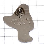 ピンバッジ・足の長い鳥のゴルファーゴルフクラブ