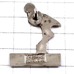 ピンバッジ・ピンクのフラミンゴ鳥