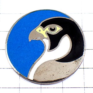 ピンバッジ・ワシ鳥イーグル鷲するどい目