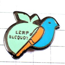 ピンバッジ・青い鳥ブルー小鳥