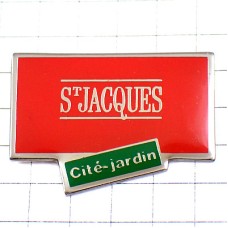 ピンバッジ・サンジャック赤いロゴマーク