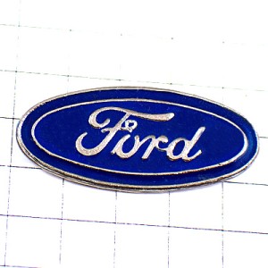 ピンバッジ・フォード車ロゴ楕円 FORD USA