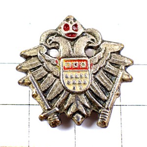 ピンバッジ・ケルン双頭の鷲イーグル紋章ドイツの都市