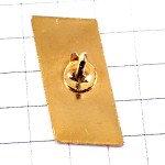 ピンバッジ・シロクマ白熊アルファベットASブルー青い文字