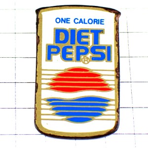 ピンバッジ・ダイエット飲料ペプシ缶ダイエットコーラ１カロリー DIET-PEPSI PEPSI-COLA USA