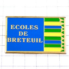 ピンバッジ・鉛筆えんぴつ学校の文房具