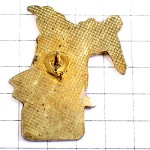 ピンバッジ・テコンドー黒帯キック武道 FEDERATION-FRANCAISE-KARATE