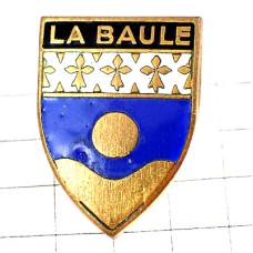 ブローチ・太陽とアーミンの紋章ブルターニュ地方ラボル