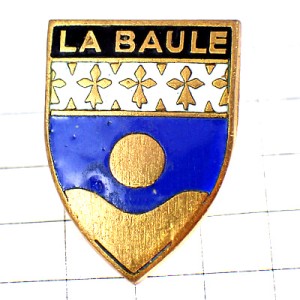 ブローチ・太陽とアーミンの紋章ブルターニュ地方ラボル