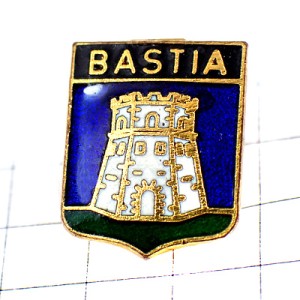 ブローチ・バスティア城塞の紋章コルシカ島