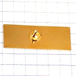 お買得ピンバッジ・ピンズ・白い文字の会社ロゴ