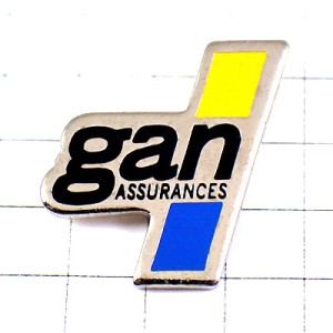 お買得ピンバッジ・ピンズ・ＧＡＮ保険会社