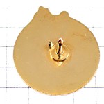 ピンバッジ・乗馬ジョッキー競馬カギ鍵と百合の紋章