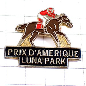 ピンバッジ・競馬アメリカ賞ルナパーク