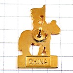 ピンバッジ・王立カナダ騎馬警察ポリス黒馬 POLICE CANADA