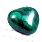 ピンバッジ・グリーン孔雀石マラカイト天然石