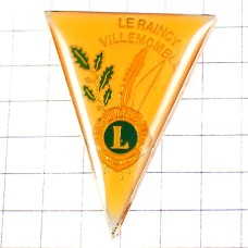 ピンバッジ・草花やナイフＬライオンズクラブ