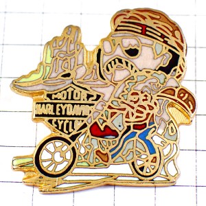 ピンバッジ・ハーレーダビッドソン二輪バイク乗りオートバイ眼鏡サングラスの男 HARLEY-DAVIDSON USA ピンバッジ・ハーレーダビッドソン二輪バイク乗りオートバイ眼鏡サングラスの男 HARLEY-DAVIDSON USA