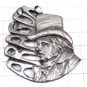 ピンバッジ・ルイアラゴン小説家シュルレアリスム共産主義シルバー銀色ピューター製 LOUIS-ARAGON POETRY FRANCE ピンバッジ・ルイアラゴン小説家シュルレアリスム共産主義シルバー銀色ピューター製 LOUIS-ARAGON POETRY FRANCE