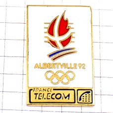 ピンバッジ・アルベールビル五輪オリンピック冬季フランステレコム社ビンテージ中古品 ALBERTVILLE-1992 SAVOIE FRANCE ピンバッジ・アルベールビル五輪オリンピック冬季フランステレコム社ビンテージ中古品 ALBERTVILLE-1992 SAVOIE FRANCE