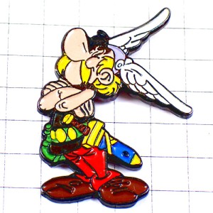 ピンバッジ・アステリックス漫画バンドデシネBD主人公 ASTERIX OBELIX GAULOIS FRANCE ピンバッジ・アステリックス漫画バンドデシネBD主人公 ASTERIX OBELIX GAULOIS FRANCE