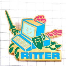 ピンバッジ・コンピュータ騎士Ｒの盾シュヴァリエ
